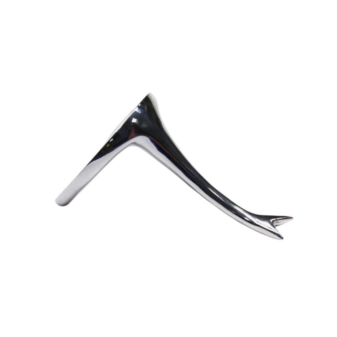 Chrome Swan Neck Rest Head