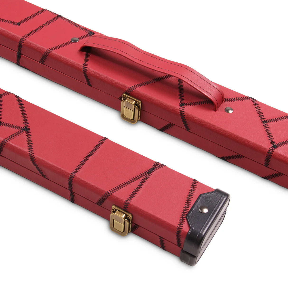 Crazy Stitch 3/4 Cue Case Plastic Ends