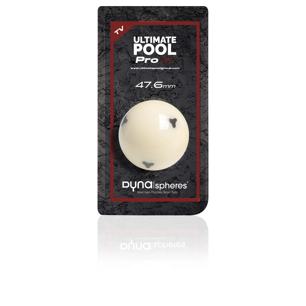 White Cue Ball 47.6mm (1 7/8") – Ultimate Pool Pro 15 Dynaspheres