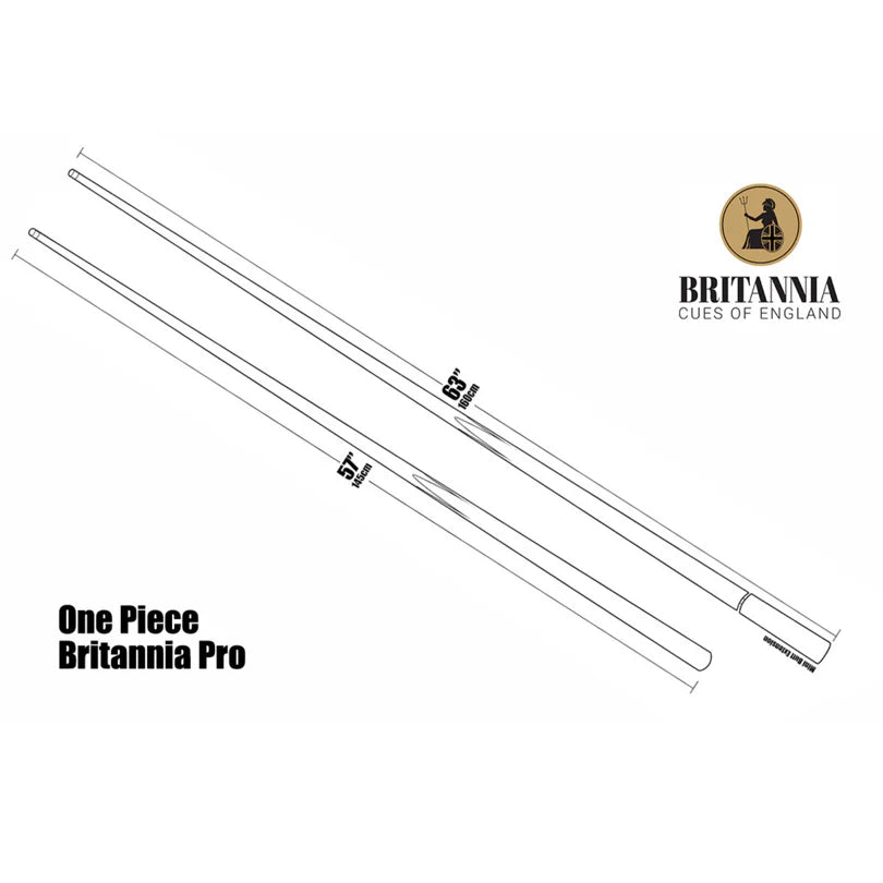 Britannia 1 Piece Eagle Pool Cue