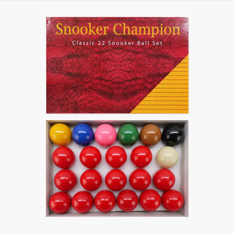 Red Economy Snooker Balls