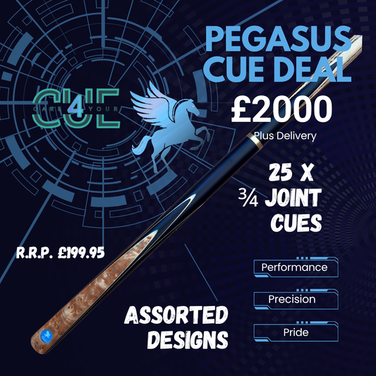 25x Pegasus Cue Deal
