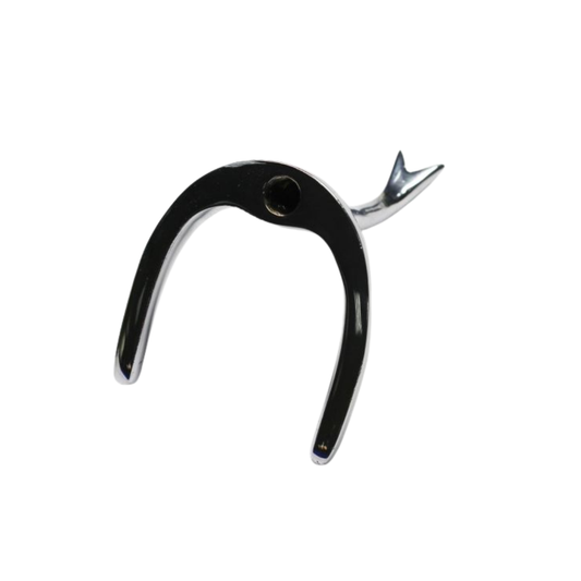 Chrome Swan Neck Rest Head