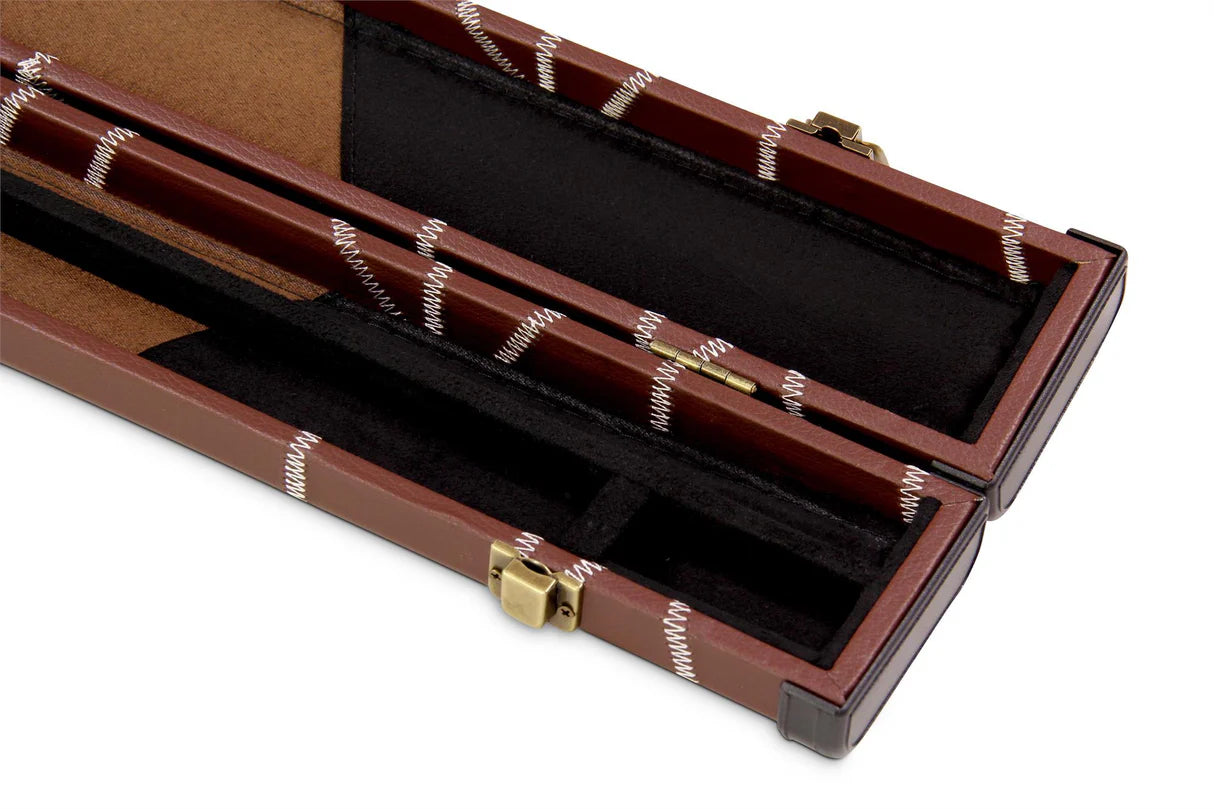 Crazy Stitch 3/4 Cue Case Plastic Ends