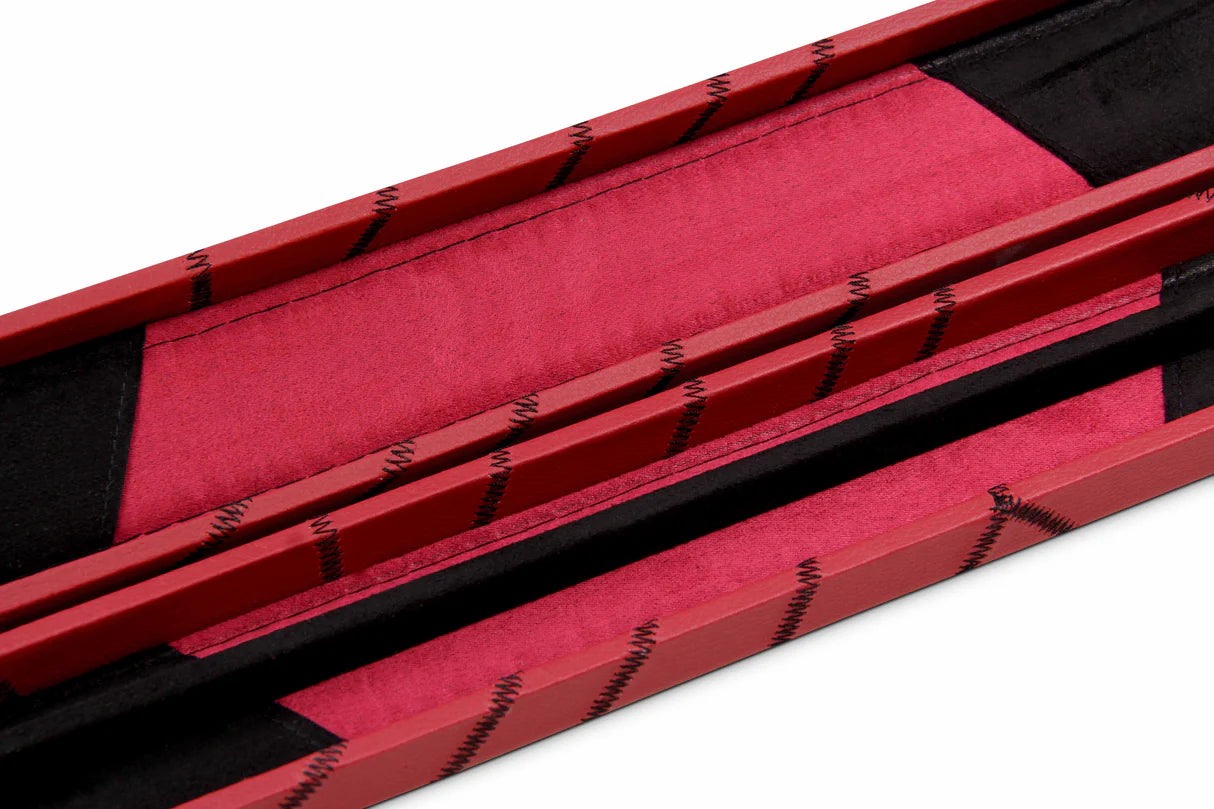 Crazy Stitch 3/4 Cue Case Plastic Ends