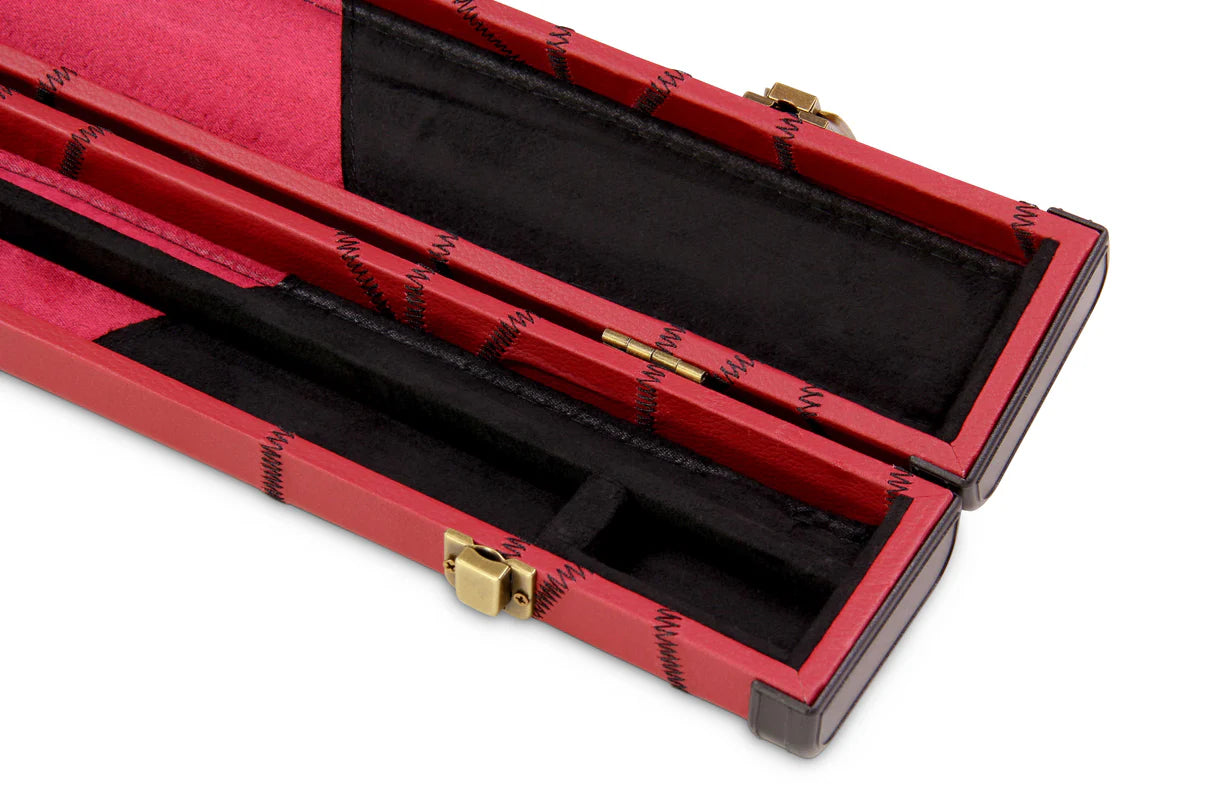 Crazy Stitch 3/4 Cue Case Plastic Ends