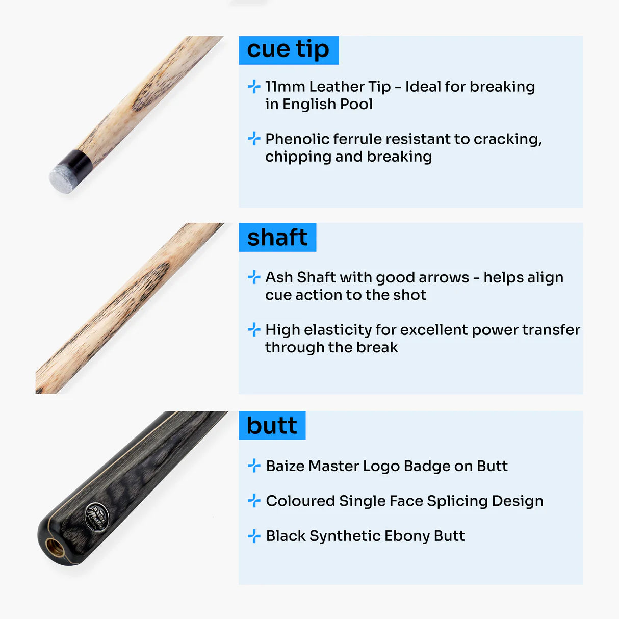 Baize Master Crusher 3/4 Break Cue