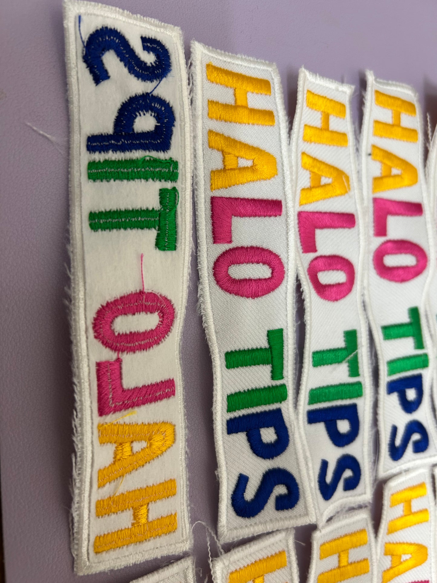 Halo Tips Shirt Badges