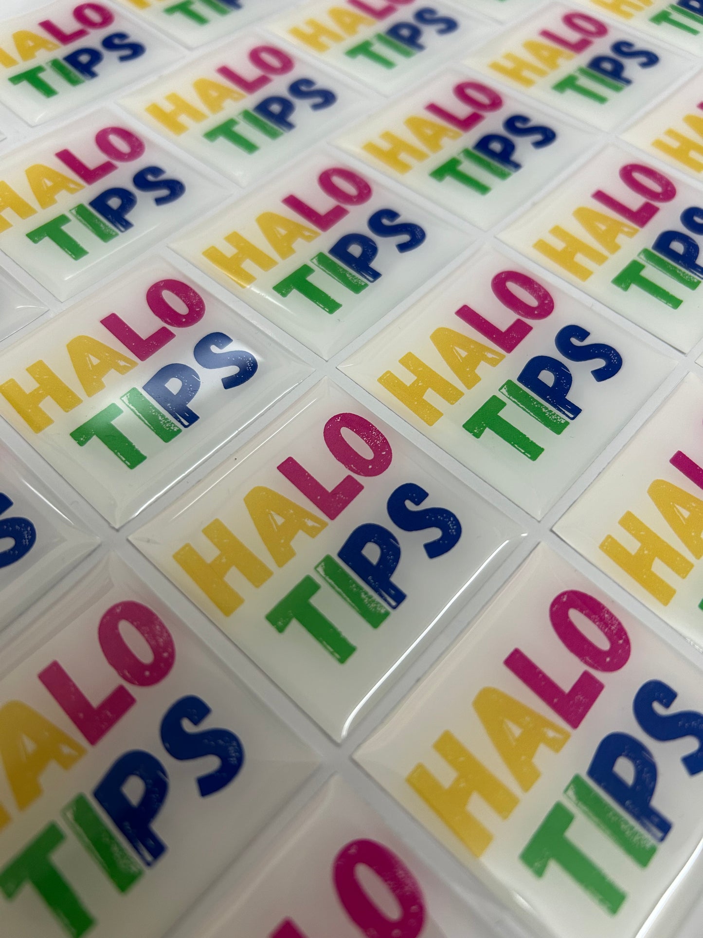 Halo Tips Sticker